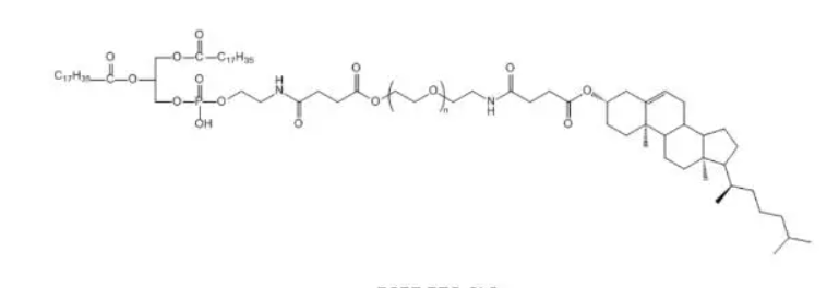 YSYY科研试剂DSPE-PEG-Cholesterol；磷脂聚乙二醇胆固醇简介；DSPE-PEG-胆固醇