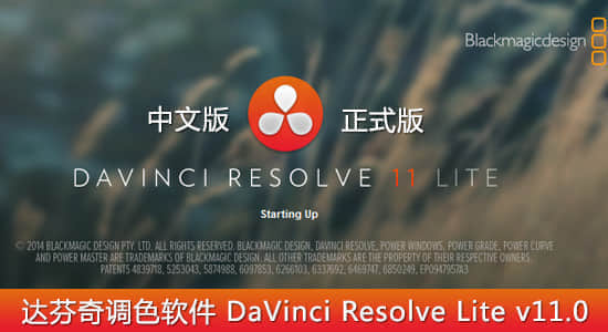 linux达芬奇安装教程,[正版]Windows/Mac/Linux版本-达芬奇调色软件DaVinci Resolve v11.1.2（正式版+Lite)...