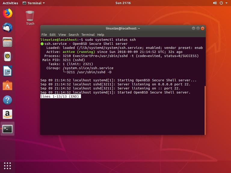 Install Ssh Service Ubuntu