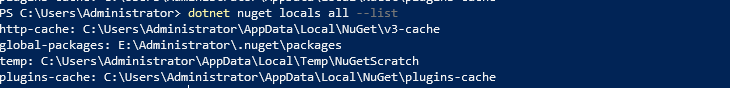 太占C盘空间了，将.nuget文件夹移到其他盘-程序旅途