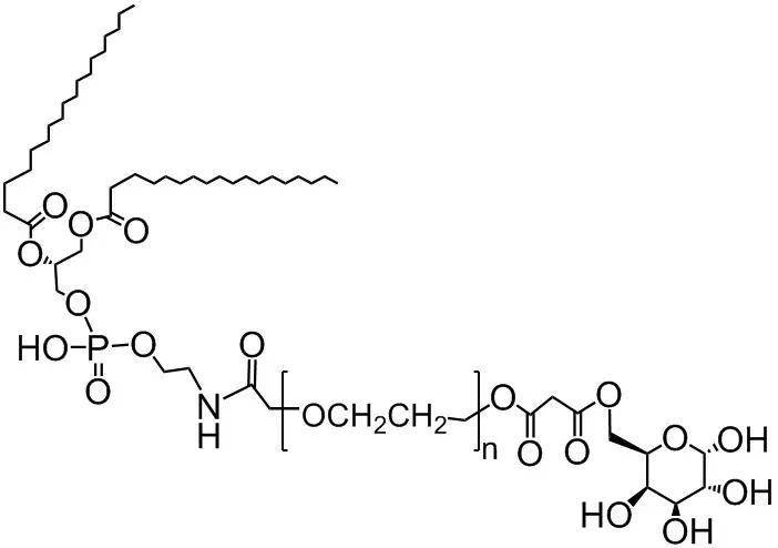 【渝偲】DSPE-PEG-Galactose；DSPE-PEG-半乳糖；磷脂聚乙二醇半乳糖 长循环脂质体