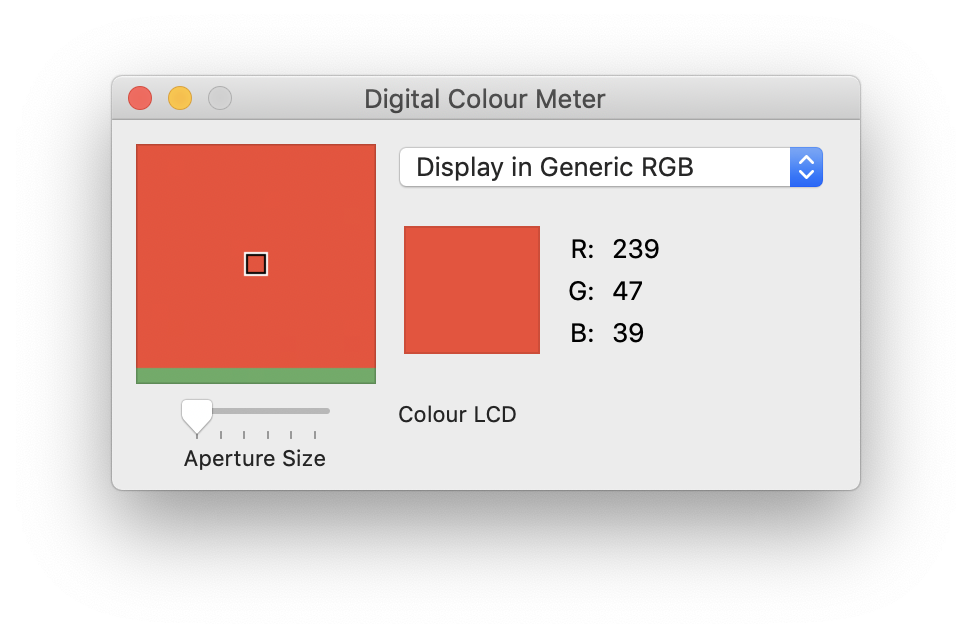 alacritty renders 239 47 39 as display native value.