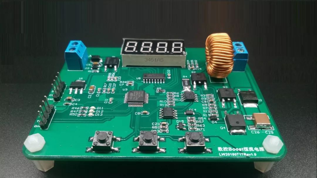 模块stm32stm32单片机boost升压恒流电源模块电路及程序设计讲解