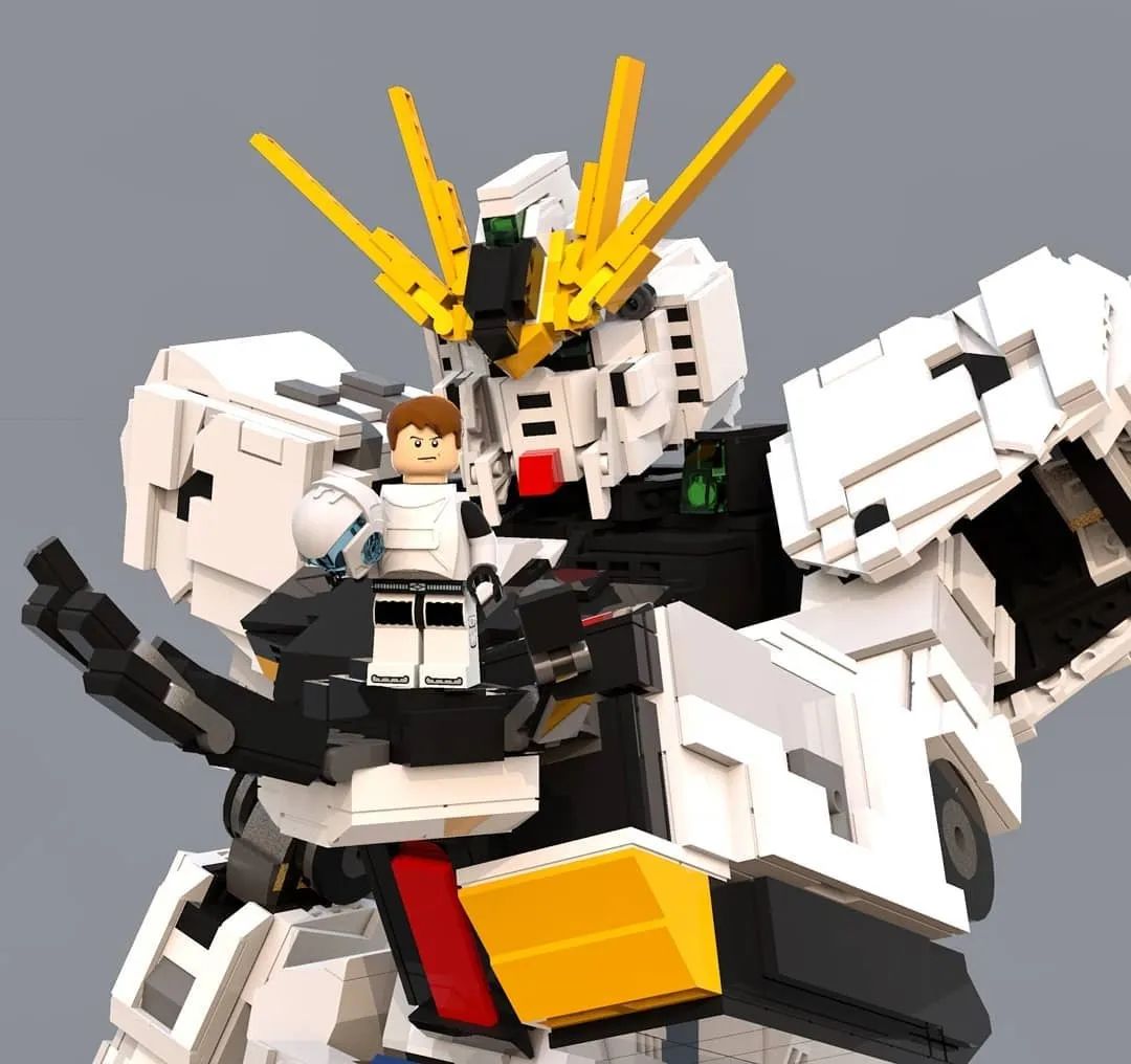 乐高创意机器人moc乐高moc佳作欣赏丨机械之美机器人乐高作品集17高达