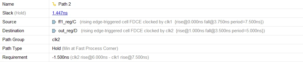 时序分析之Clock rise/fall edge边沿对选取解析