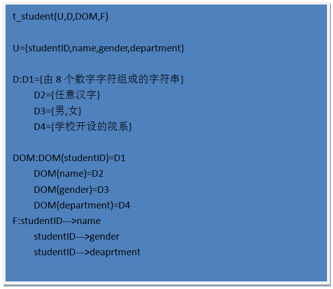 数据库基础基础一（名词解释）