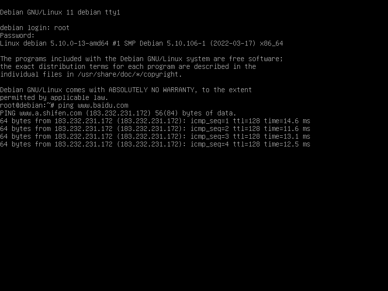 Debian Linux 的安装