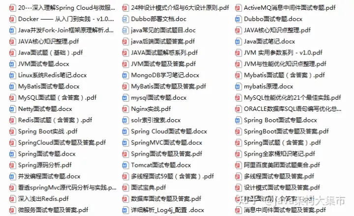 2022史上最全java面试题题库大全800题含答案