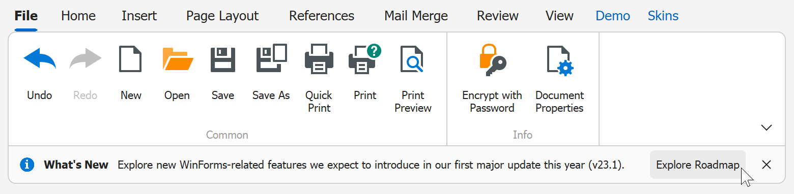 DevExpress WinForms v23.1新功能抢先看——支持系统强调色更改