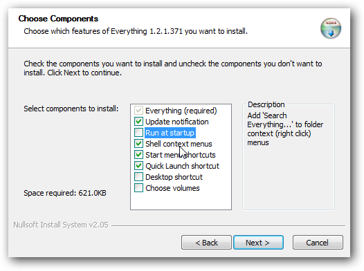 choose components