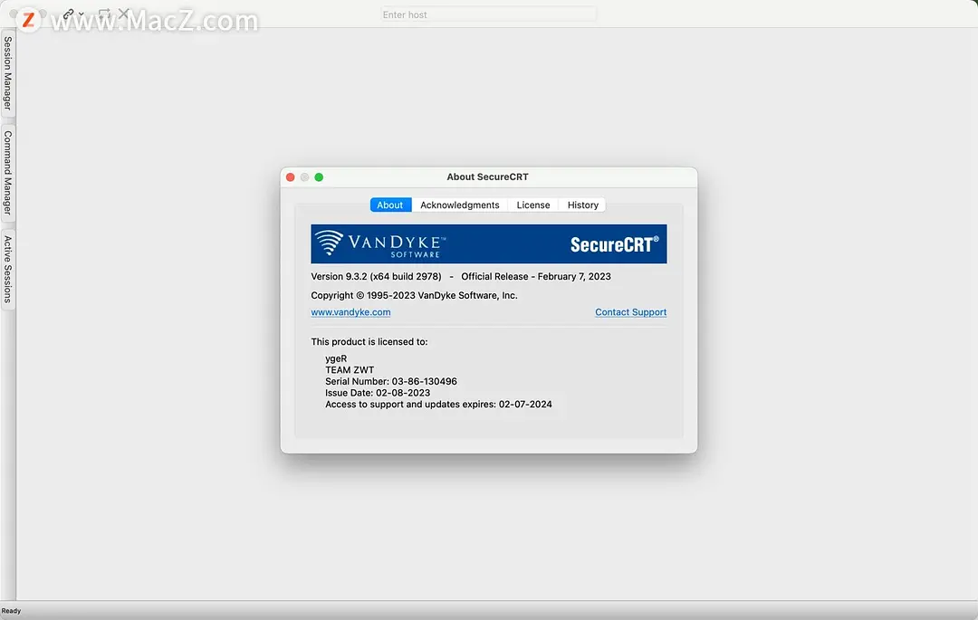 SecureCRT for Mac/win：保障数据安全的专业终端SSH工具软件
