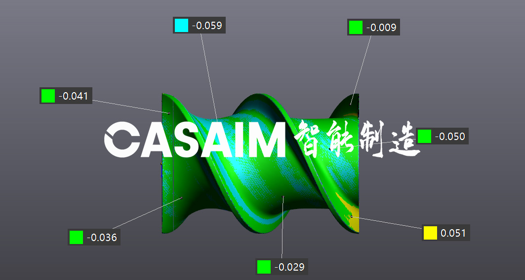 广西柳州机械异形零部件三维扫描3D抄数全尺寸测绘建模-CASAIM中科广电