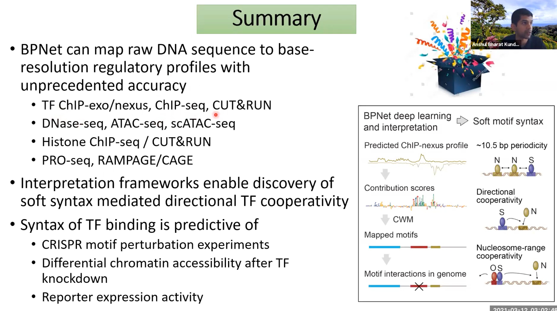 【Regulatory Genomics】Part2 BPNet、DeepLIFT