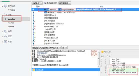 SourceTree使用教程（六）--回滚版本到某次提交