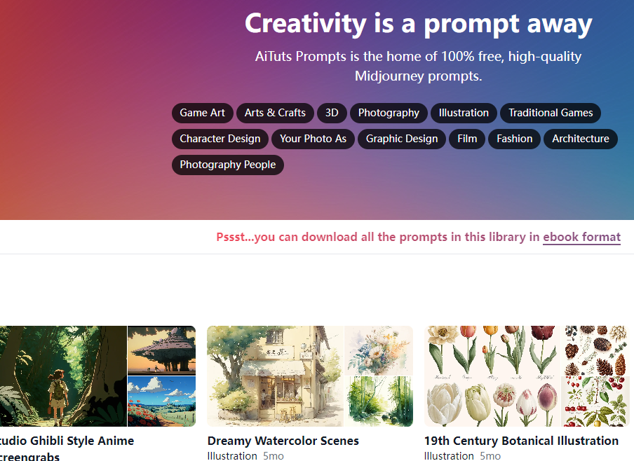 Midjourney提示词资源、使用技巧、艺术家资源网站收录