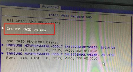 Intel VROC M2硬盘raid操作_vroc做raid-CSDN博客