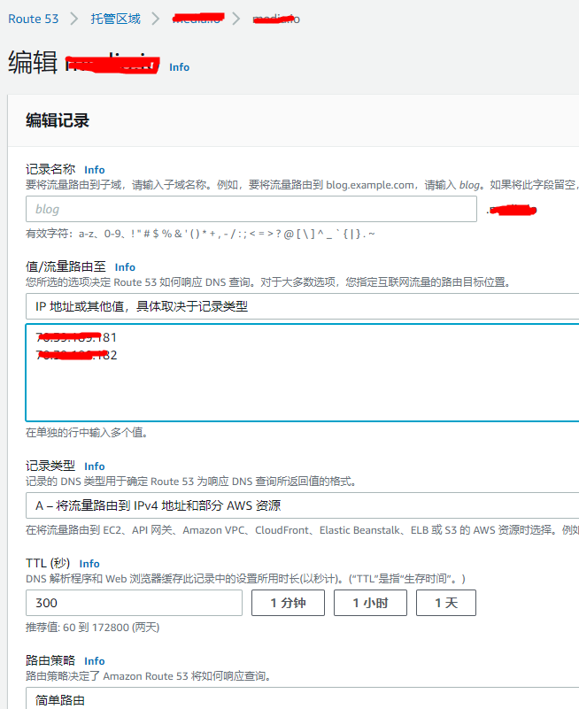 关于aws亚马逊dns域名解析route53的使用 Reblue5的博客 Csdn博客