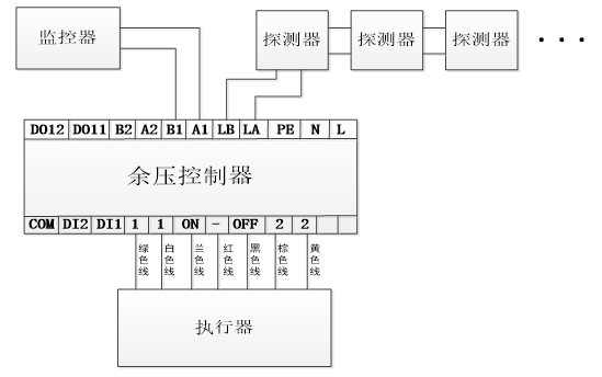 余压阀接线图图片