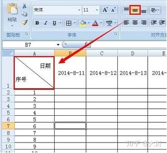 excel单元格斜线_Excel 表格中斜线怎么制作？