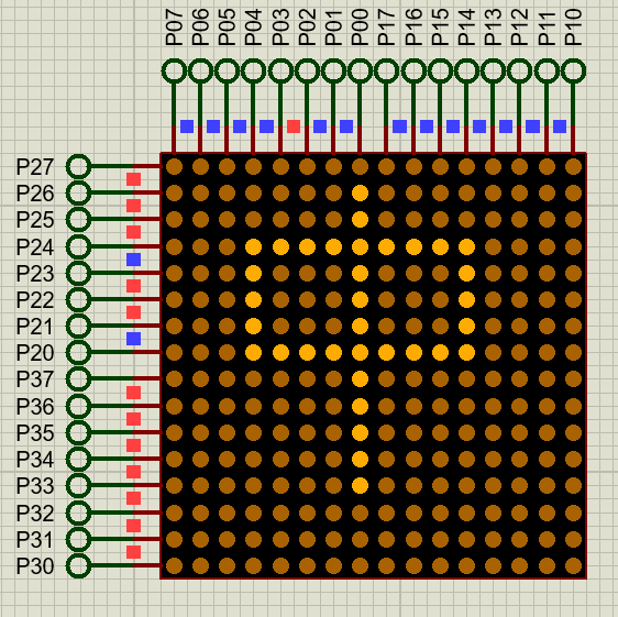 【51单片机系列】proteus中创建16x16LED点阵