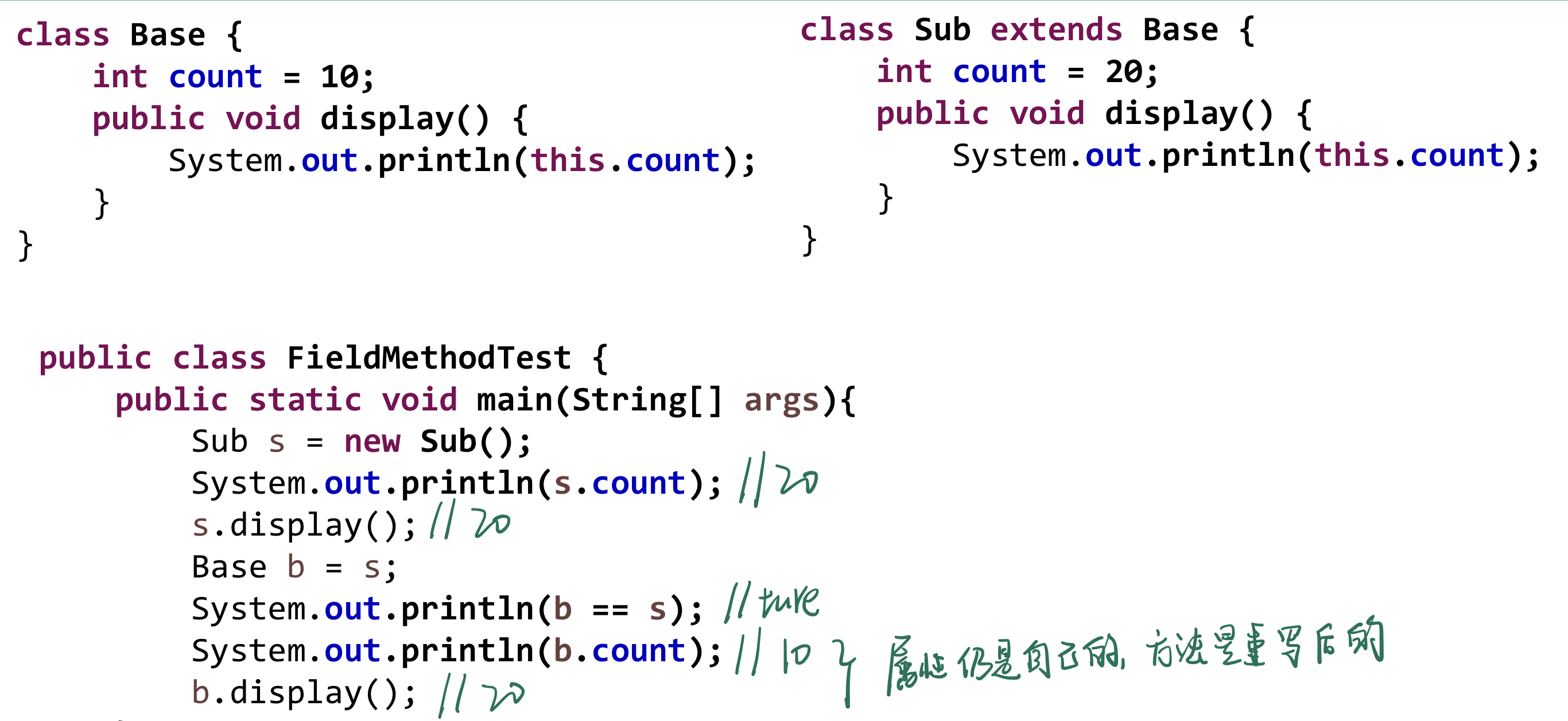 Java notes: object-oriented (1) - Programmer Sought