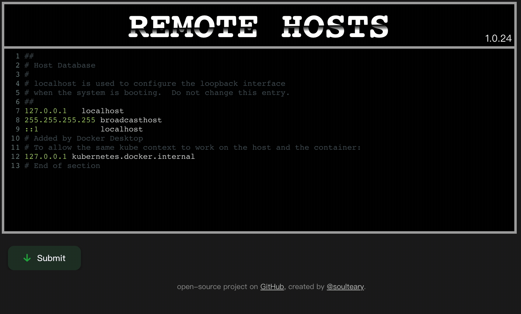 在线分享 Hosts 规则工具：Remote Hosts Server_hosts规则CSDN博客