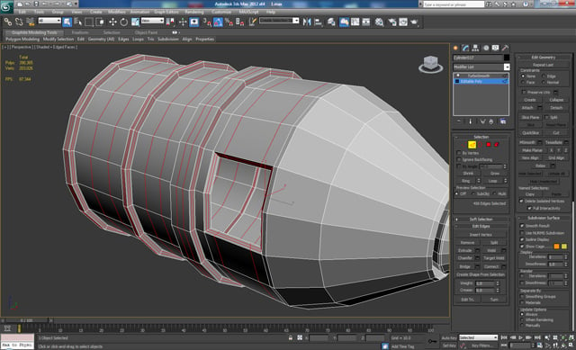 3D Studio Max Modeling Tutorial Futuristic Bolt Gun