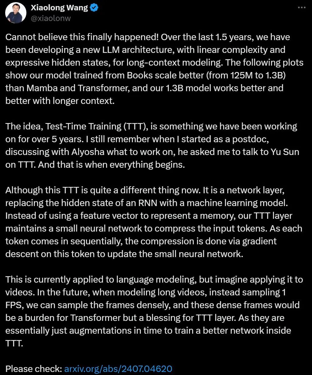 彻底改变语言模型：全新架构TTT超越Transformer，ML模型代替RNN隐藏状态_transformer_15