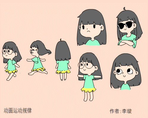 二维动画作品_运动规律课程设计作品展18级动画设计专业