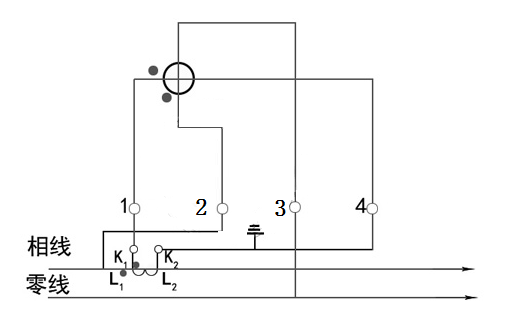 四線接近開關接線圖三相四線制電度表不接零線會怎樣
