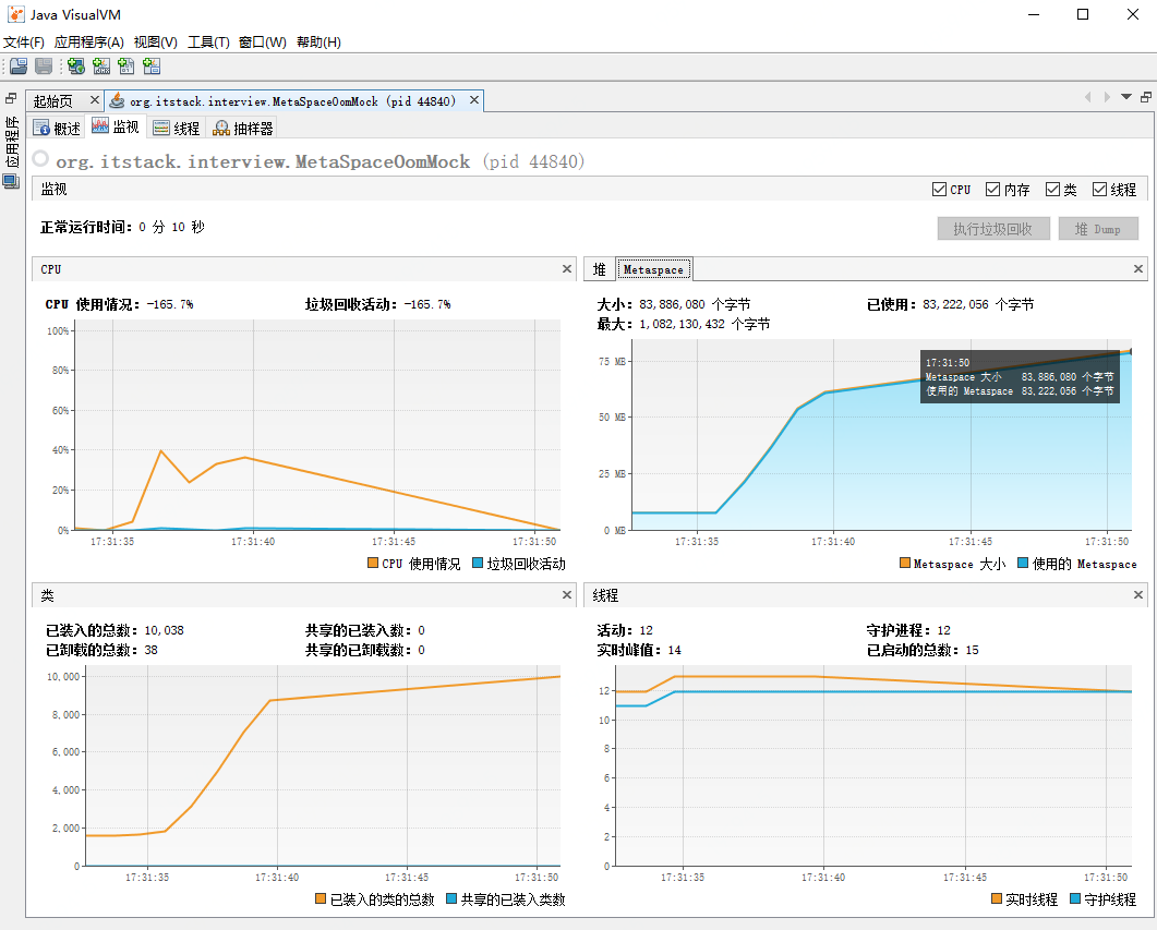 JVM故障处理工具，使用总结