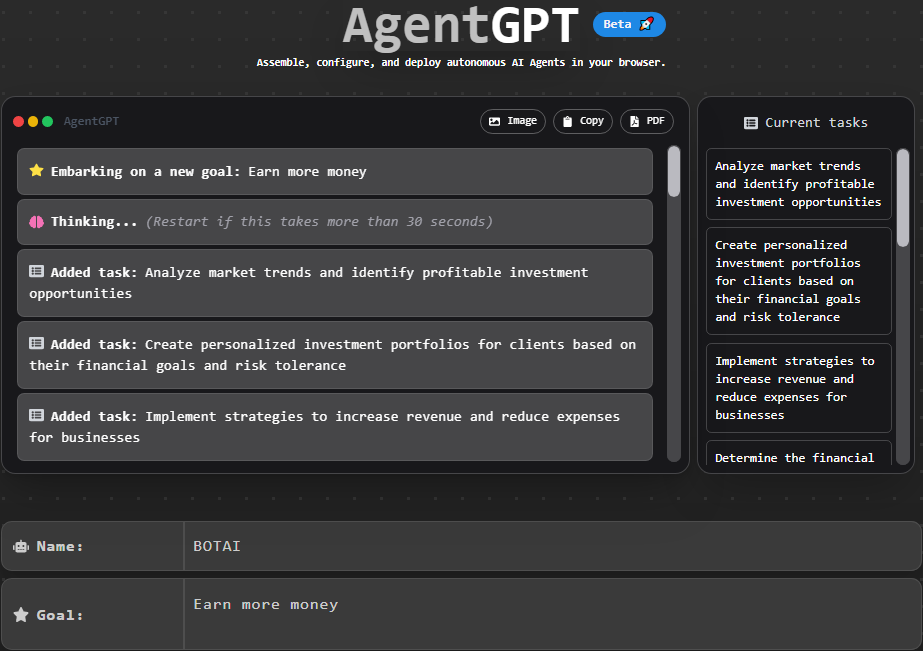 AgentGPT安装使用教程