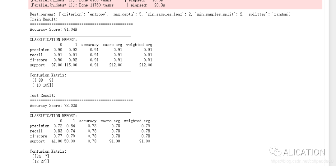 xgboost classifer(xgboost分类器)