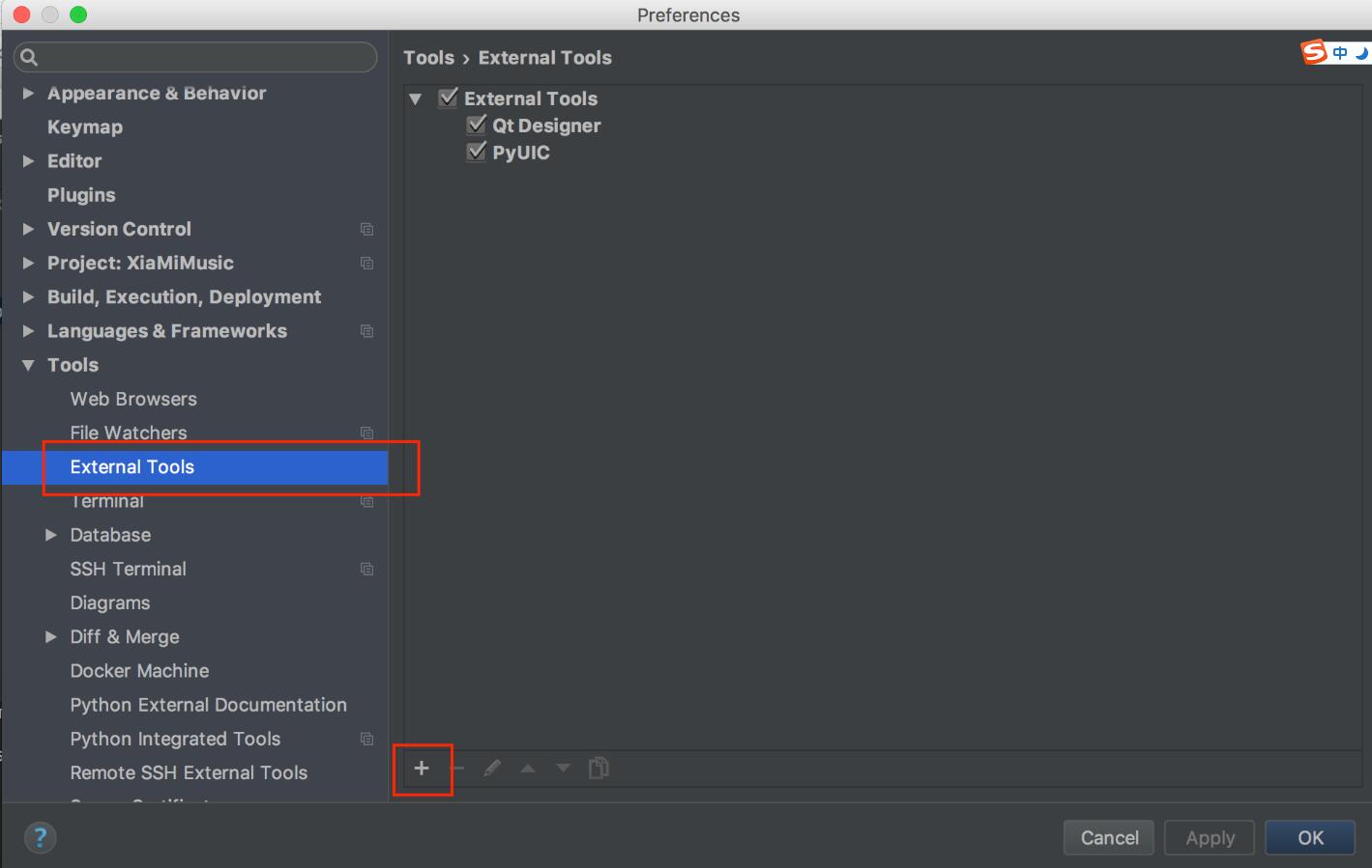 Pycharm 将pyinstaller加入External Tools