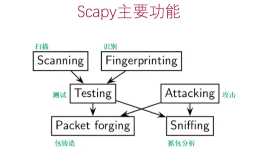 Python灰帽——Scapy模块 / 数据包的构造、发送、接收、捕获