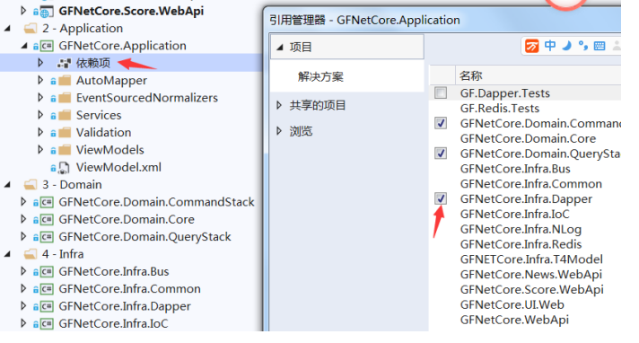 .net core web系统架构分层推荐