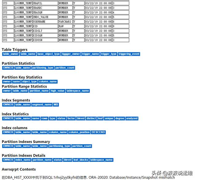 sql 触发器_一键生成某个sql的html--记录执行计划、统计信息、触发器等