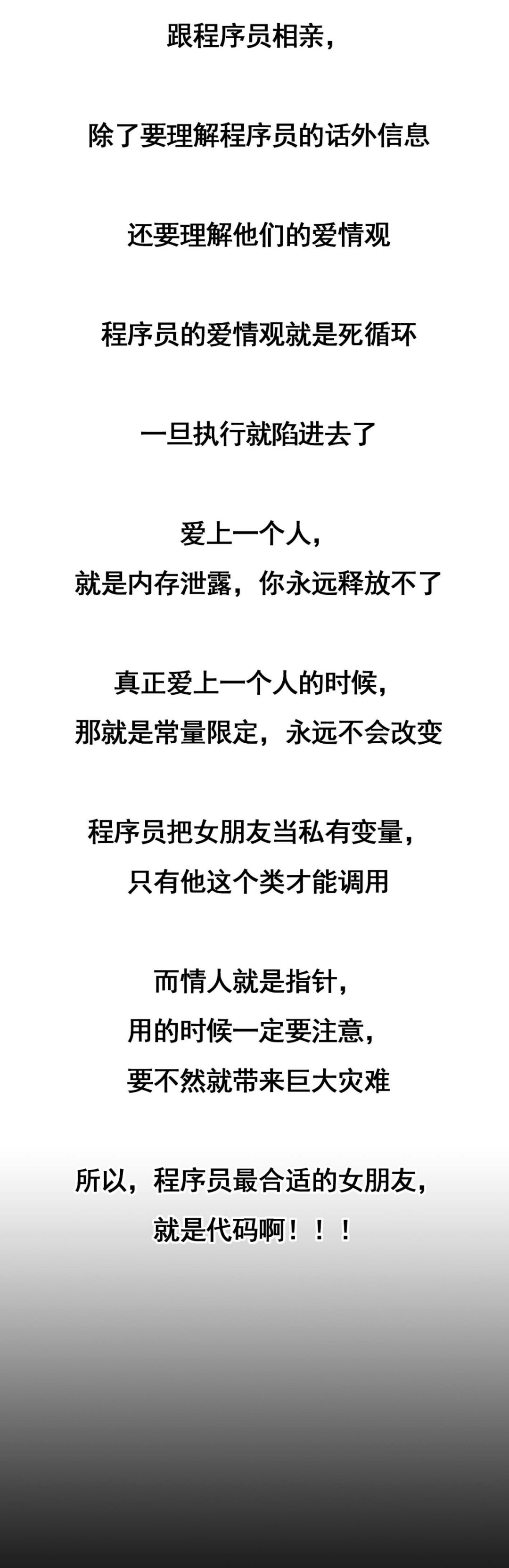 程序员相亲图鉴