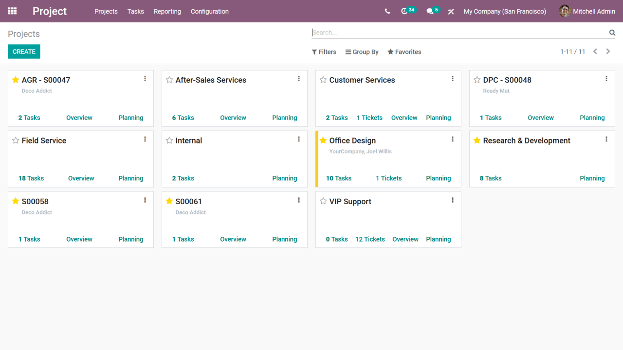 Odoo's free and open source ERP for growing enterprises with high cost performance