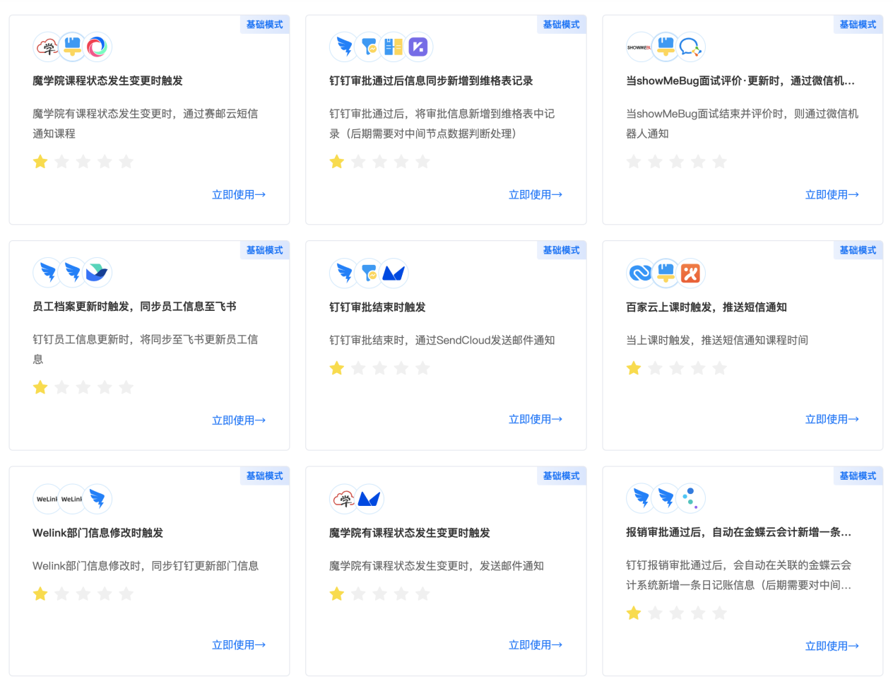 关于RestCloud iPaaS平台的板块详解