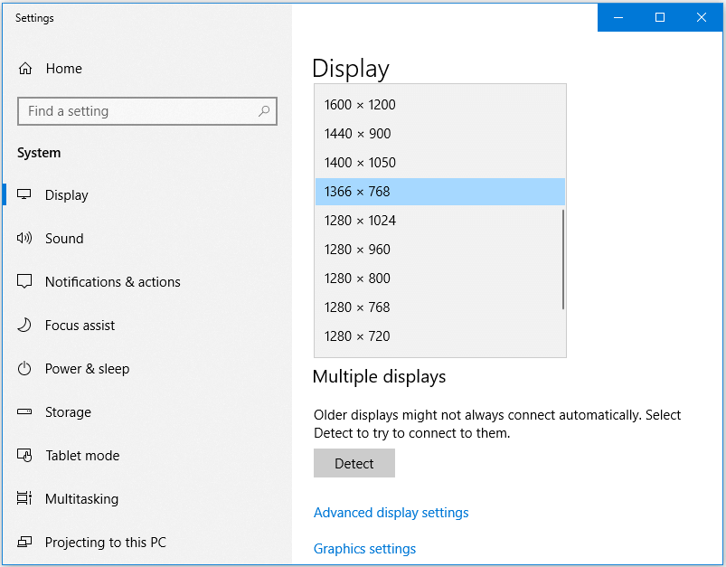 当无法在Windows 10上更改分辨率时怎么办？这里提供几个方法