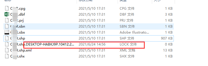 在ArcGIS中打开这个SHP