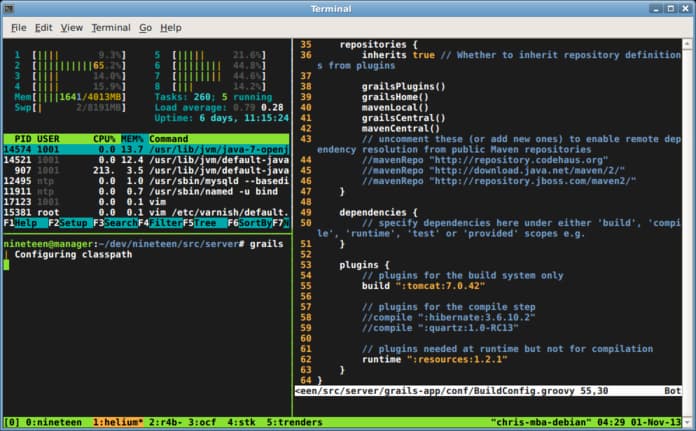 tmux-解决ssh长时间不操作便会话结束的问题