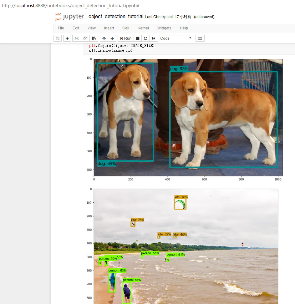 手把手带你玩转Tensorflow 物体检测 API （1）——运行实例
