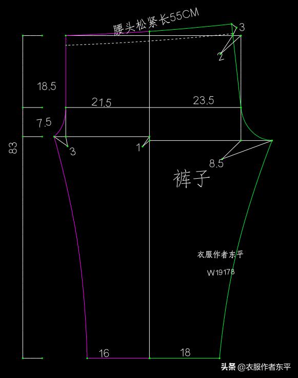 斜裁图解图片