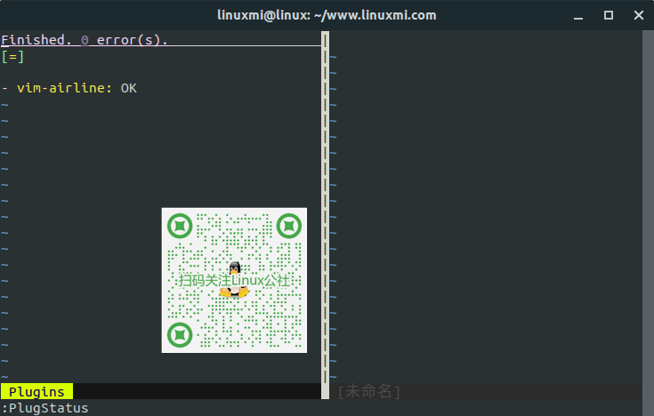 Vim Linux下插件安装教程,Vim入门必学：Linux下安装使用Vim-plug 插件管理器-CSDN博客