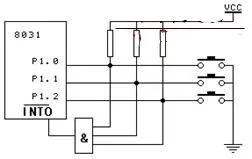 单片机键盘程序设计举例