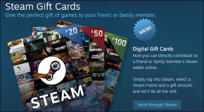 steam digital gift card steam wallet