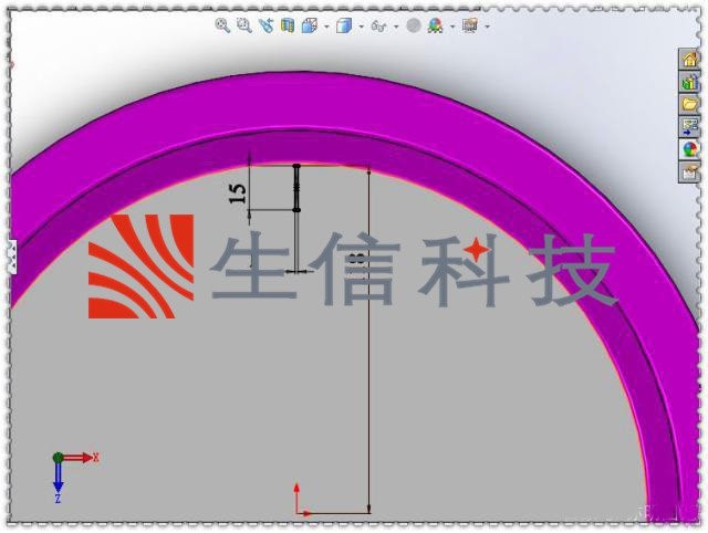 使用solidworks绘制钟表表盘数字