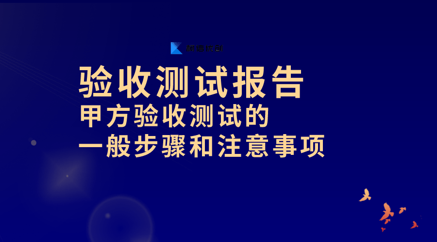 甲方验收测试报告